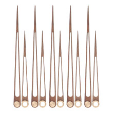 5Ensembles Kit Mains Bois Cuivre - Mécanisme Long Tige DIY