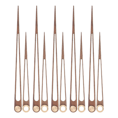 5Ensembles Kit Mains Bois Cuivre - Mécanisme Long Tige DIY
