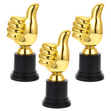 3Pièces Petits Trophées Dorés Enfant Motivant