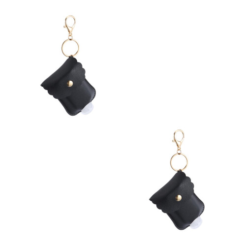2Pièces Couvre-Bouteille Portable - Noir
