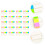 20Ensembles Étiquettes Adhesives Colorées Pour Étudiants Index Notes 1