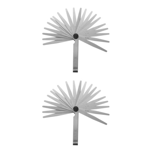 2Pièces Jauges Dorées En Protection Pour Mesure De Jeu Auto