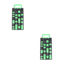 2Pièces Support De À Douille Vert En ABS
