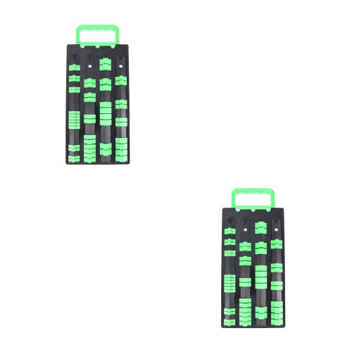 2Pièces Support De À Douille Vert En ABS