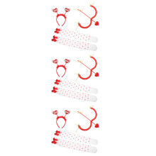 9Pièces Costume Accessoires Cupid Nylon Fête