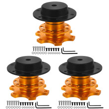 3Pièces Adaptateur Volant Détachable Alliage