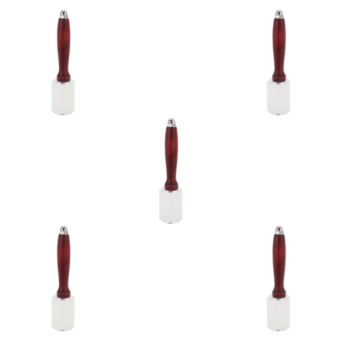 5Pièces Maillets Gravure Cuir Bois Nylon Multicolores Pour Artisanat