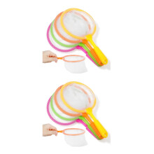 8Pièces Filets De Pêche Enfants Maillage Fin Plastique
