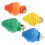 6Pièces Jouet Gyroscope Bois Enfants 1