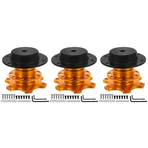 3Pièces Adaptateur Volant Détachable Alliage 2