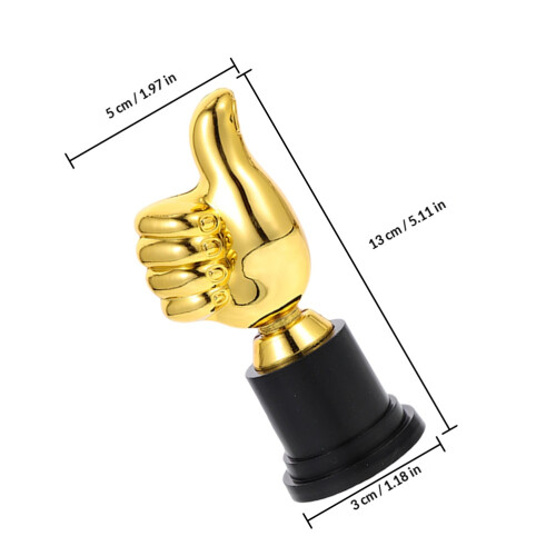 3Pièces Petits Trophées Dorés Enfant Motivant 1
