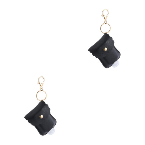 2Pièces Couvre-Bouteille Portable - Noir 2