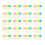 20Ensembles Étiquettes Adhesives Colorées Pour Étudiants Index Notes 3