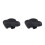 2Pièces PU Confortable Noire Amortissante 5