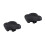 2Pièces PU Confortable Noire Amortissante 3