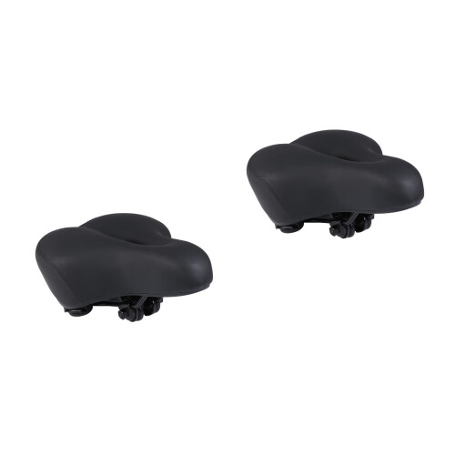 2Pièces PU Confortable Noire Amortissante 2
