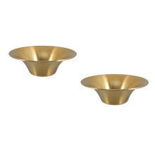 2Pièces Bols Dorés En Acier Inoxydable Pour Cuisine