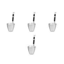 4Pièces Panier Cuisine Noir En Bambou Pour Pâtes Ramen