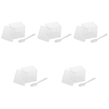 50Ensembles Petits Bols Apéritifs En Transparent Pour Buffet