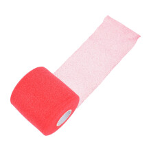 1Rouleau Bande De Sport Elasticité Rouge Pour Enveloppement Durable
