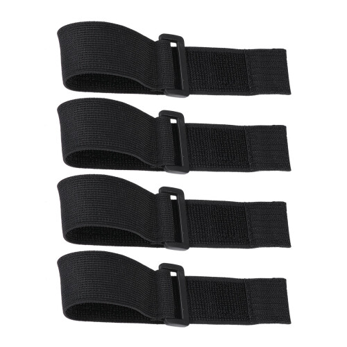 4Pièces Bandes Auto-Agrippantes En Nylon Pour Usage