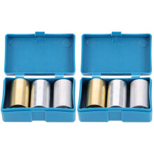 2Pièces Cylindres Métal Multicolores Pour Études Et Densité