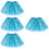 4Pièces Jupe Tutu En Tulle Polyester Pour Fête Danse 6