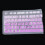 1Pièces Protection Silicone Clavier Violet Compatible Kb216 Km636 9