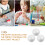 100Pièces Boules Blanches En Polystyrène Lisses Pour Décoration DIY 6