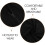 4Pièces Tablier Courte Manche Xxl Pour Coiffeur Nylon Noir 6