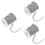 3Rouleaux Chaînes Métal Argent Pour Fabrication De DIY 6