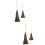 4Pièces Balais Miniatures Tressés À Olive Décor Poupées 6