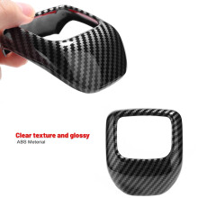 For Pathfinder 2024 ABS Carbon Fiber Center Console Gear Shift Knob Cover Trim Accessories