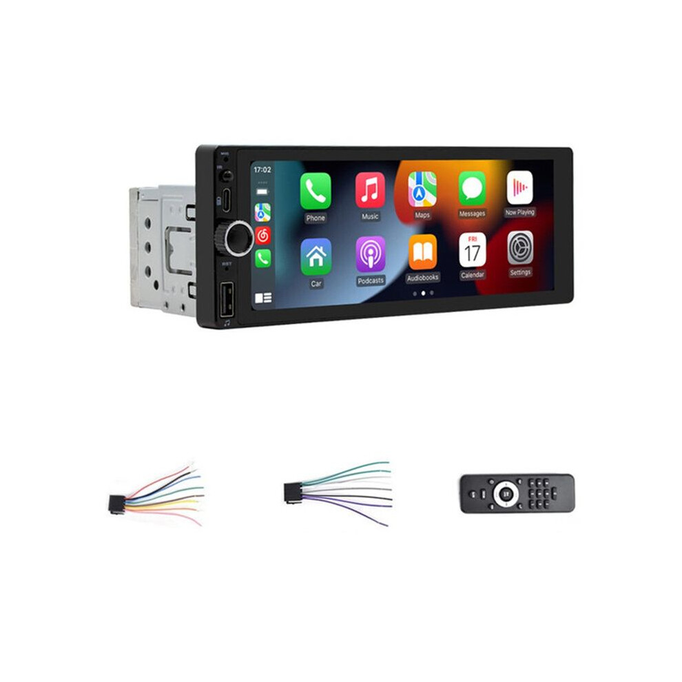 1 Din 6.86 Inch Car Radio Wireless Carplay Android Auto Multimedia Player Universal Mp5 Player Mirror Link Ips Screen A 4712762730243