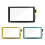 LCD Display Touch Screen for  Lite Touch Screen   Lite Cover Panel Game Console Touch Screen Green 5