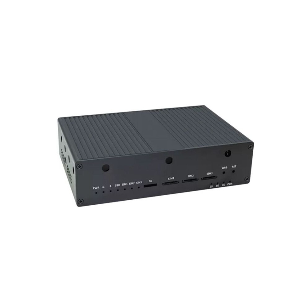 For Banana Pi R4 Aluminum Case Metal Shell For Banana Pi Bpi-R4 Development Board Accessories,Without Fan 4714256686890