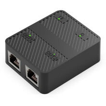 RJ45 Ethernet Cable Splitter, One to Two Devices, Can Access the Internet At the Same , with Charging Cable Extender