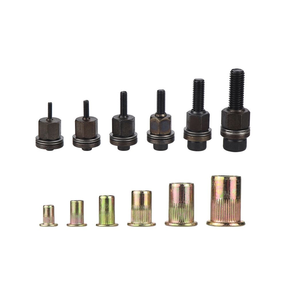 Rivet Nut Tool Drill Adapter M3/M4/M5/M6/M8/M10 Riveting Manual Threaded Electric Manual Cordless Riveter 6033566119835