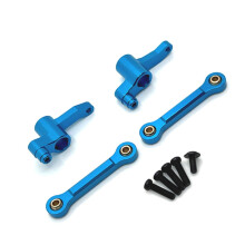 RC-Auto-Upgrade-Lenkgruppe, Lenkstange für SCY 1/18 18101 18102 RC-Crawler-Auto-Upgrade-Teile, Blau