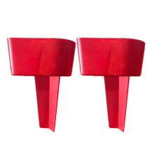 Beach Cup Holders Reusable Beach Drink Holders Stable Beach Sand Coasters Drink Cup Holders Beach Cup Holders Red