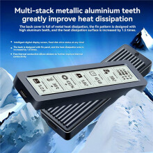 2X M.2 SSD NVMe Case USB3.2 Gen2 Type C 10Gbps PCIe SSD Case M.2 NVME Enclosure Disk Box Tool Free SSD Aluminum Case