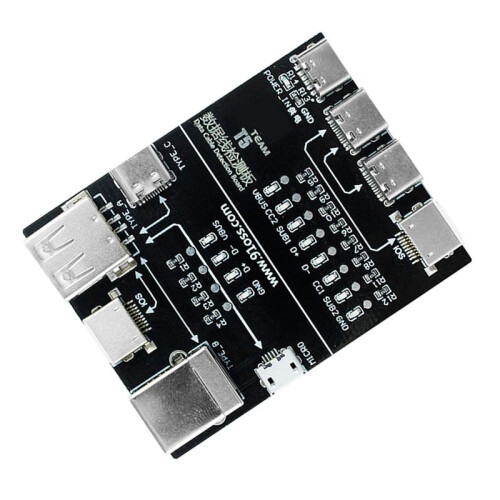 T5 -Off Data Cable Detection Board Universal IOS Android Type-C Micro-USB Data Cable Abnormal Testing Rapid Detector 2
