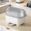Large Kitchen Storage Rack, Dish Storage Box, Drainable Dish Rack, Tableware Organizer, Nordic Style, Plastic Material 7