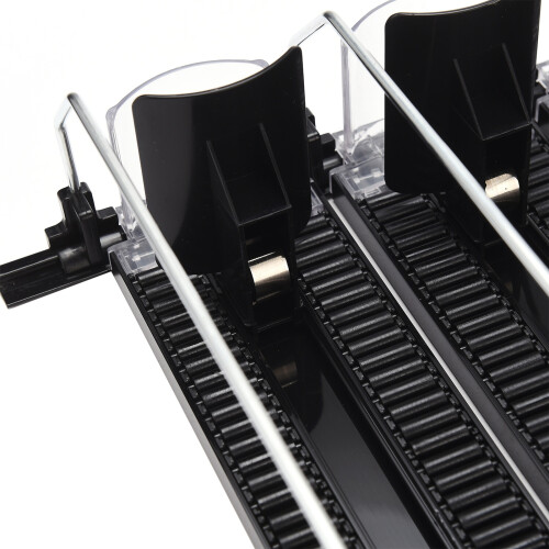 Large Black Soda Can Slide Out Rack