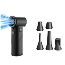 110000 RPM Brushless Violent Air Blower Handheld Turbo Fan Air Blower 160G Thrust Highpowers Duct Fan LED Lighting