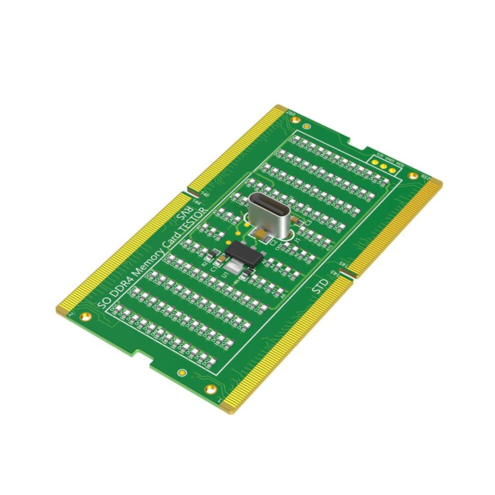 Memory Slot So Ddr4 Memory Tester Diagnostic Analyzer Test Card Notebook Led Tester Card 4713877205138