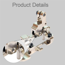 Sewing Machine Feet Adjustable Non Slip Presser Foot Guide Zipper Support for Overlocker Sewing Projects