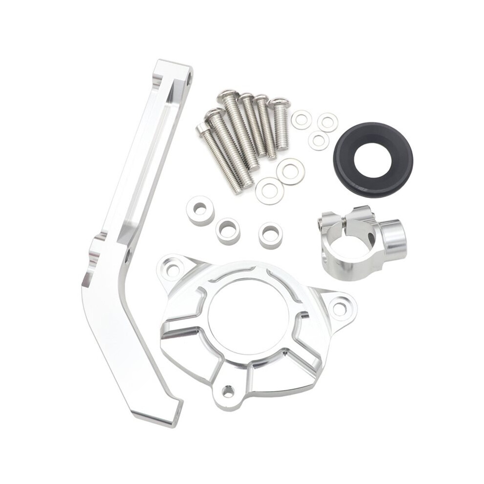Motorcycle Adjustable Steering Damper Stabilizer Bracket Mounting Kit For Z1000 2014-2019 4713105171495