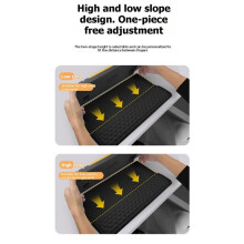 Wrist Rest with Keyboard Stand Computer Wrist Support Pad Ergonomic Keyboard Riser Holder Lifter Tray for Office Home D