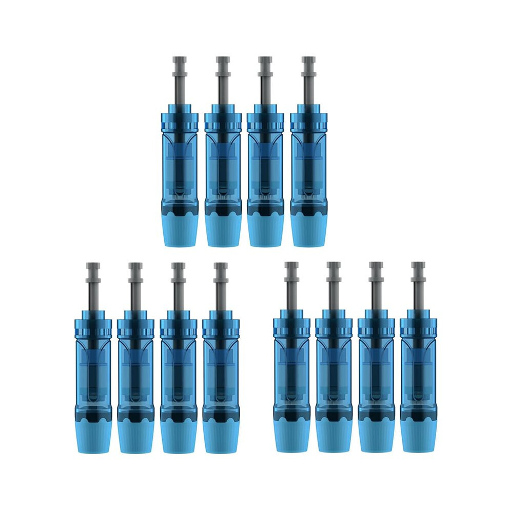 12Pcs Microneedling Pen Cartridges for Dr Pen M8S,A11,A8S,A9 for Home Use,0.25mm(4x36Pin,4x18Pin,4xRound )